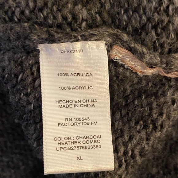 Gray Cardigan - Picture 8 of 8